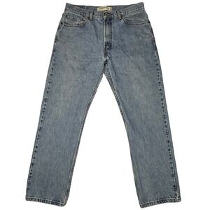 Levi's 505 Regular Fit Jeans Mens 34x30 (fit 33x29.5) Blue Straight Leg Denim